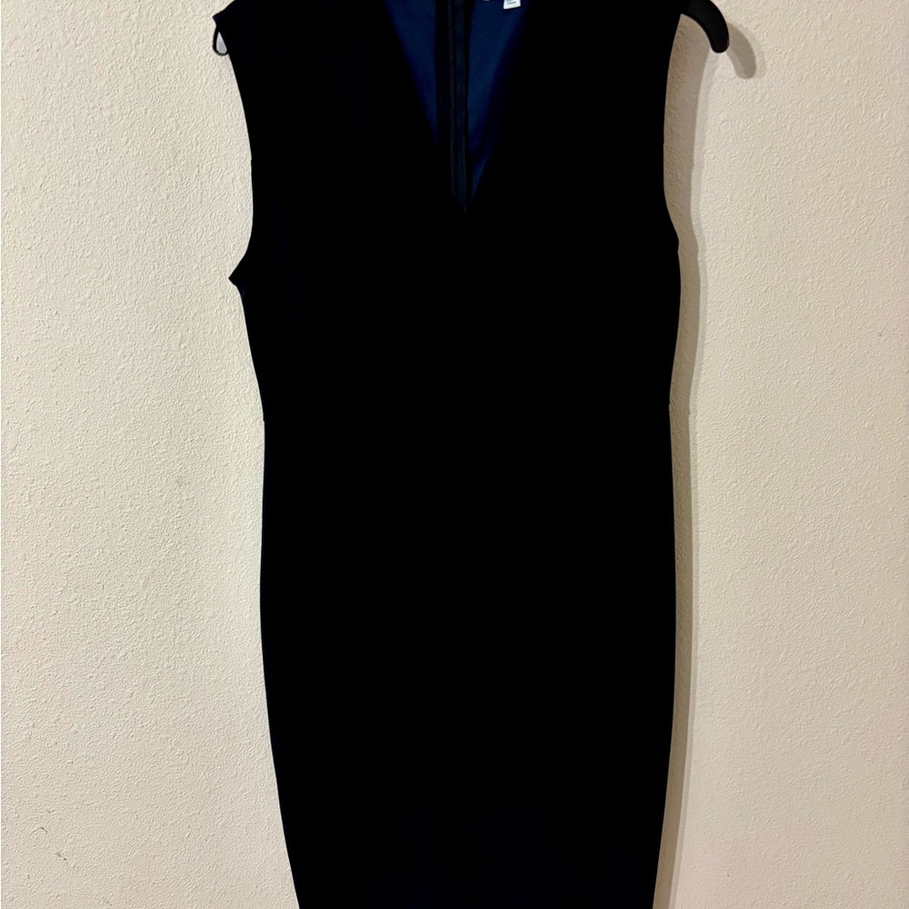 She + Sky Black Sleeveless Midi Dress